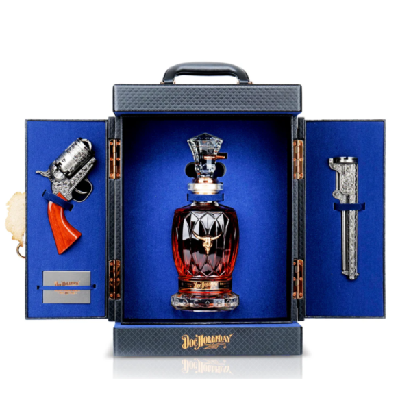 Doc Holliday 10-Year Bourbon Revolver Set Doc Holliday 10-Year Bourbon Revolver Set