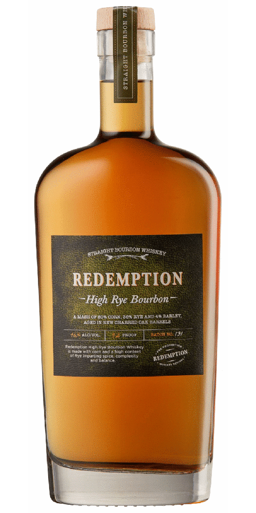 Redemption High Rye Bourbon
